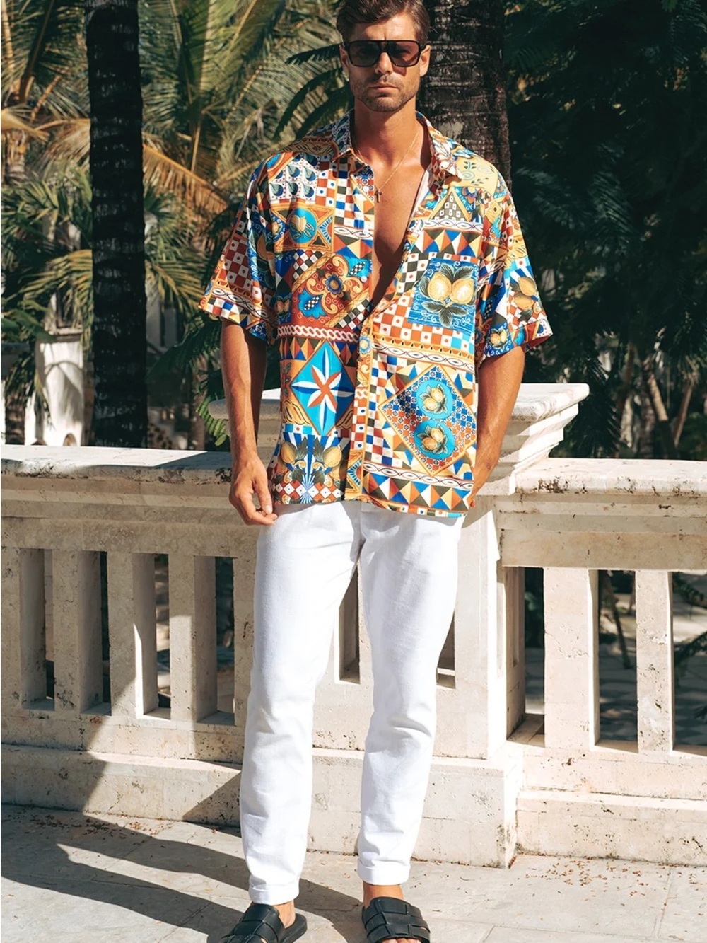 Runaway the Label DANTE SHIRT - PHAEDRA PRINT